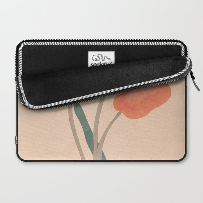 Orange Tulips Laptop Sleeve Gallery Image 2