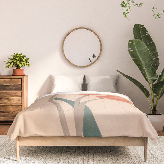 Orange Tulips Comforter Gallery Image 3