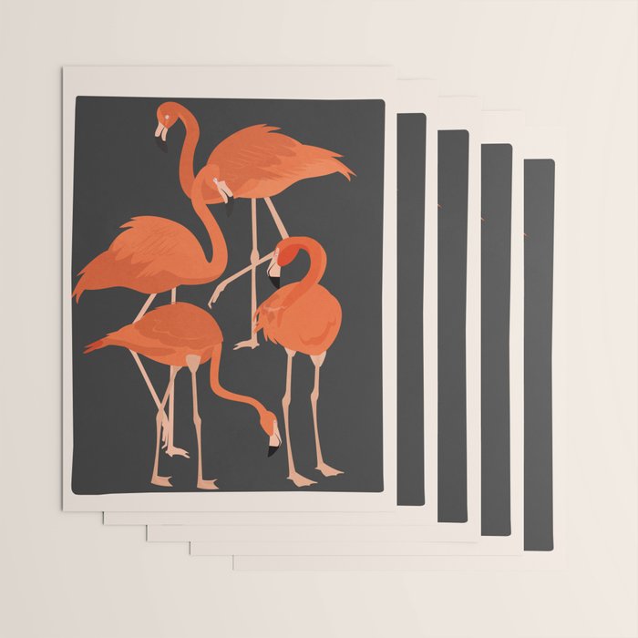 Graceful Flamingos 4 Wrapping Paper Gallery Image 3
