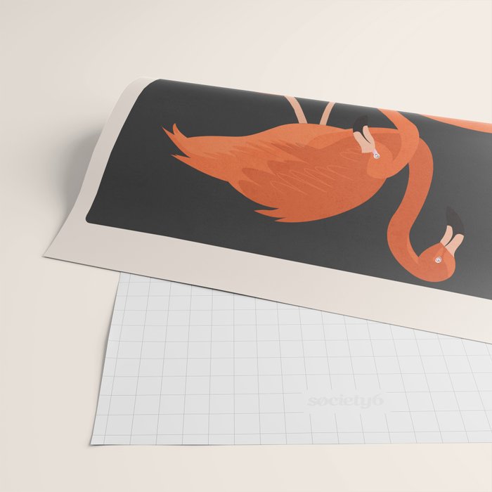 Graceful Flamingos 4 Wrapping Paper Gallery Image 2