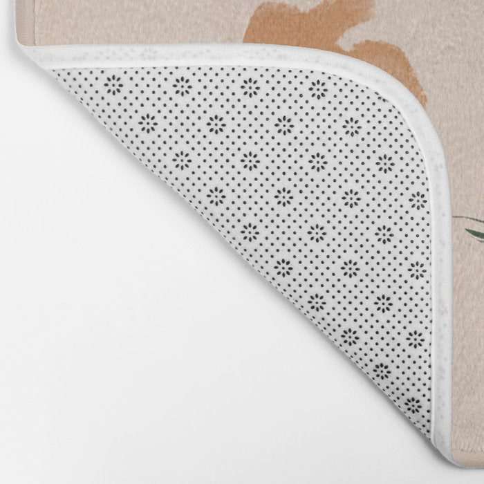 Abstract Flowers 9 Bath Mat Gallery Image 2