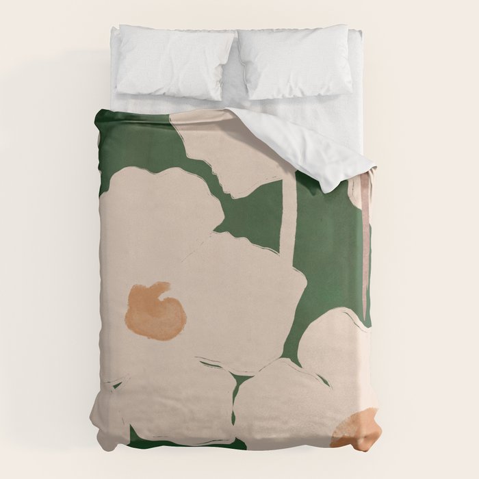 Abstract Flowers 9 Duvet Cover Gallery Image 6