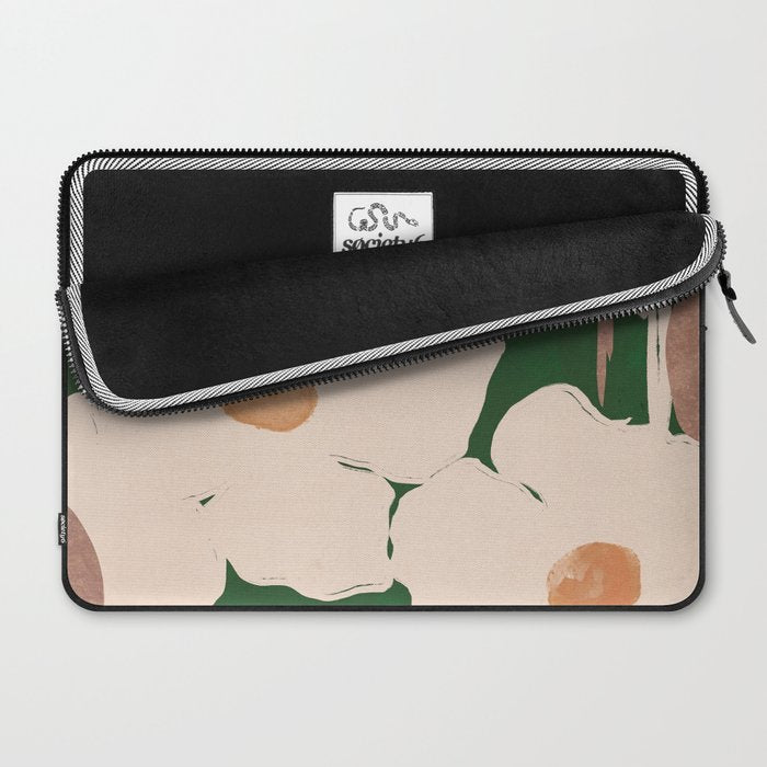 Abstract Flowers 9 Laptop Sleeve Gallery Image 2