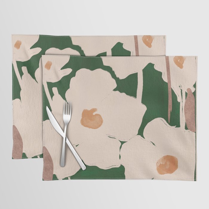 Abstract Flowers 9 Placemat Gallery Image 1