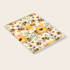 Bees with Flowers and Honey Notebook Gallery Image 2