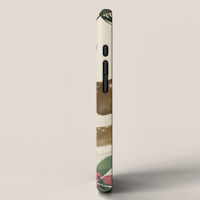 winter deer // repeat pattern iPhone Case Gallery Image 2