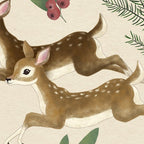winter deer // repeat pattern Coffee Mug Gallery Image 2