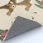 winter deer // repeat pattern Rug Gallery Image 4