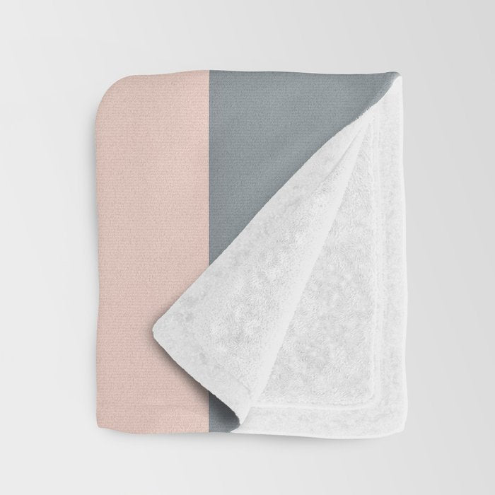 Surfer Graphic Beach Palm-Tree Camper-Van Art Throw Blanket Gallery Image 3