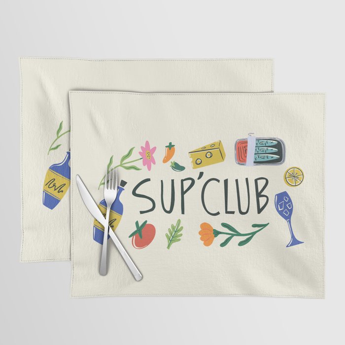 Summertime Supper Club Placemat Gallery Image 1