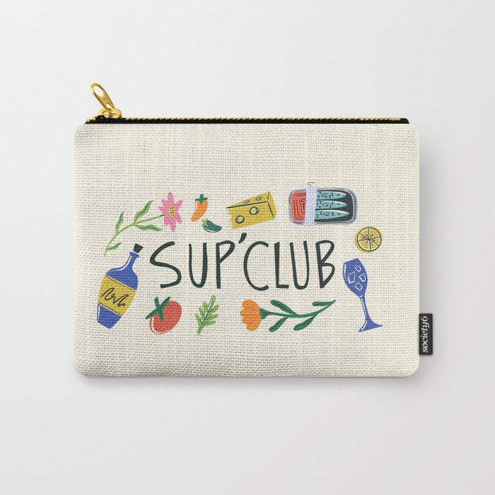 Summertime Supper Club Carry All Pouch Gallery Image 1