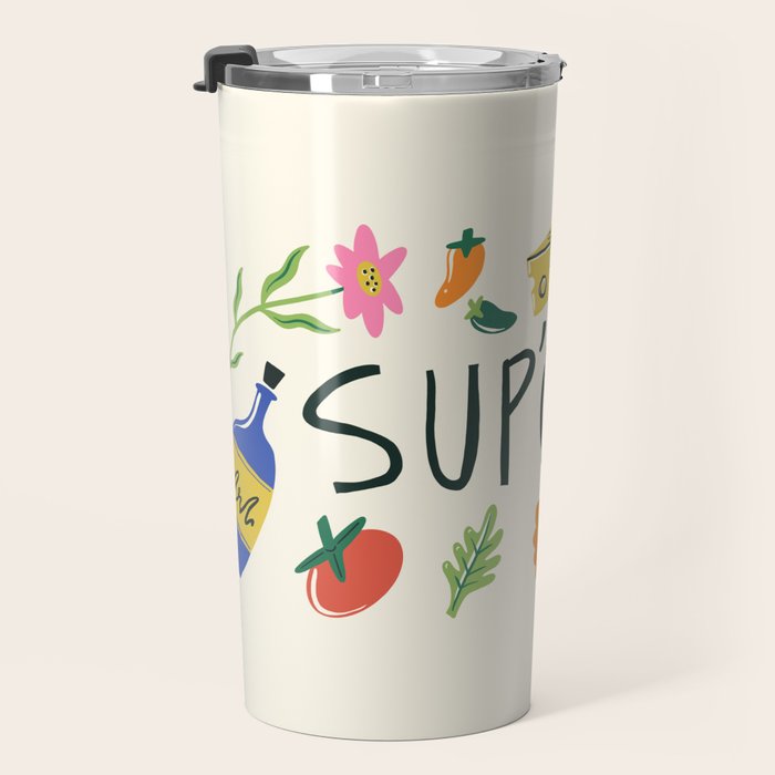 Summertime Supper Club Travel Mug Gallery Image 3
