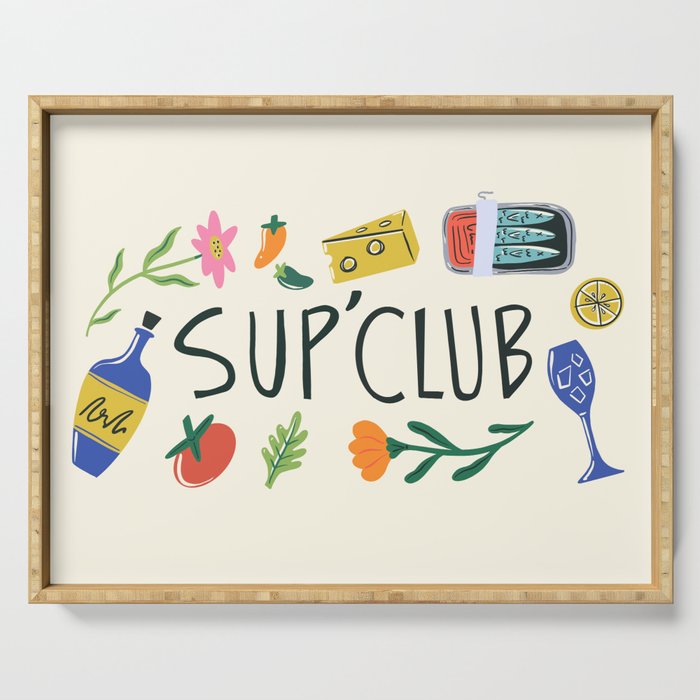 Summertime Supper Club Serving Tray Gallery Image 1