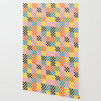 Colorful Checkerboard Wallpaper Gallery Image 2