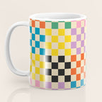 Colorful Checkerboard Coffee Mug Gallery Image 3
