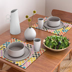 Colorful Checkerboard Placemat Gallery Image 2