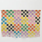 Colorful Checkerboard Wall Hanging Gallery Image 1