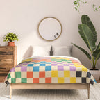 Colorful Checkerboard Comforter Gallery Image 3