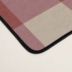 Bordeaux Checkered Theme Desk Mat Gallery Image 4