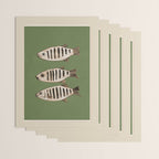 Abstract Fish Study II Wrapping Paper Gallery Image 3