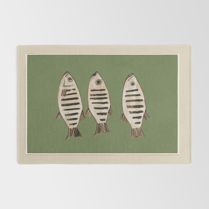 Abstract Fish Study II Rug Gallery Image 2