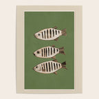 Abstract Fish Study II Poster Gallery Image 4