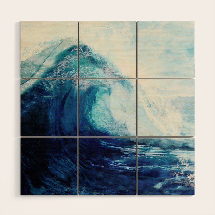 Waves II Wood Wall Art Gallery Image 1
