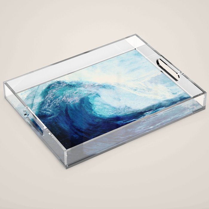 Waves II Acrylic Tray Gallery Image 1