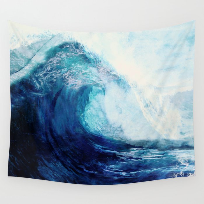 Waves II Wall Tapestry Gallery Image 4