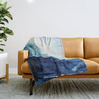 Waves II Throw Blanket Gallery Image 1