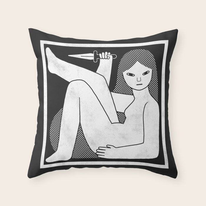 Trapped 2 Throw Pillow Gallery Image 6