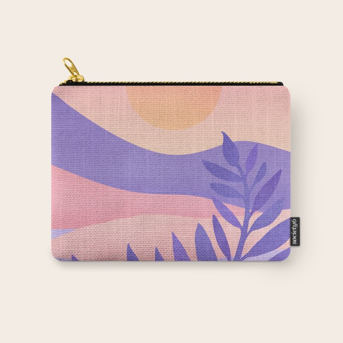 South Seas Sunrise / Tropical Landscape Carry All Pouch Gallery Image 1