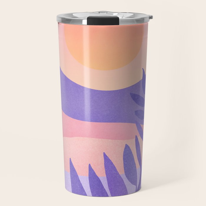 South Seas Sunrise / Tropical Landscape Travel Mug Gallery Image 1