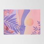 South Seas Sunrise / Tropical Landscape Rug Gallery Image 2