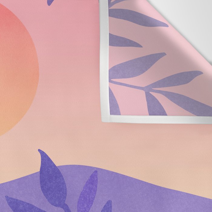 South Seas Sunrise / Tropical Landscape Wall Tapestry Gallery Image 3