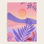 South Seas Sunrise / Tropical Landscape Poster Gallery Image 4