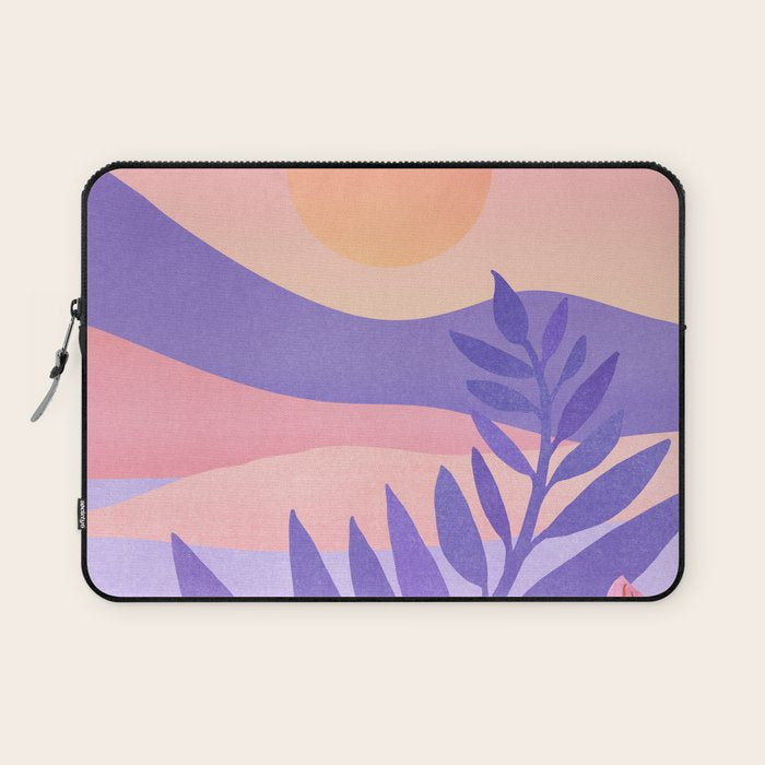South Seas Sunrise / Tropical Landscape Laptop Sleeve Gallery Image 1