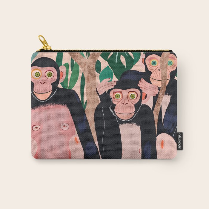 Jungle Trio Carry All Pouch Gallery Image 1