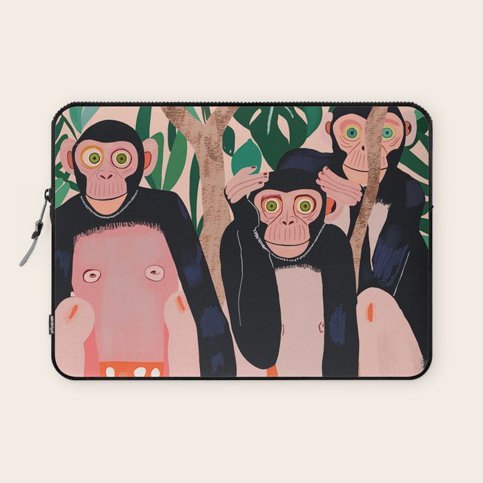 Jungle Trio Laptop Sleeve Gallery Image 1