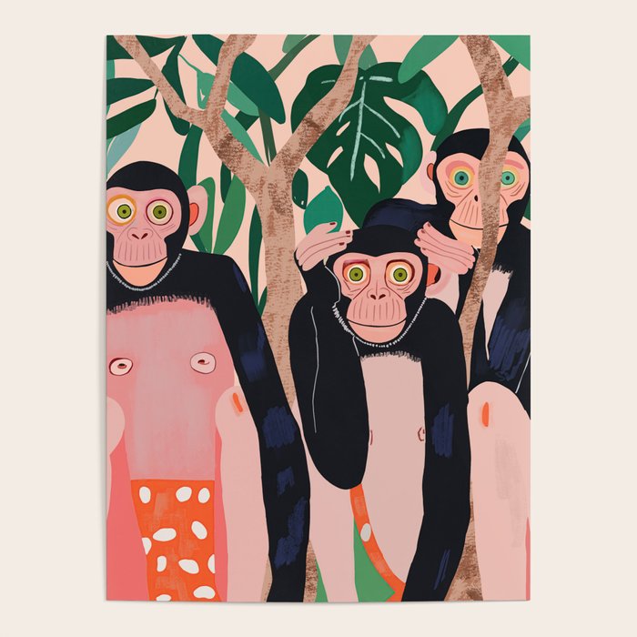 Jungle Trio Poster Gallery Image 1