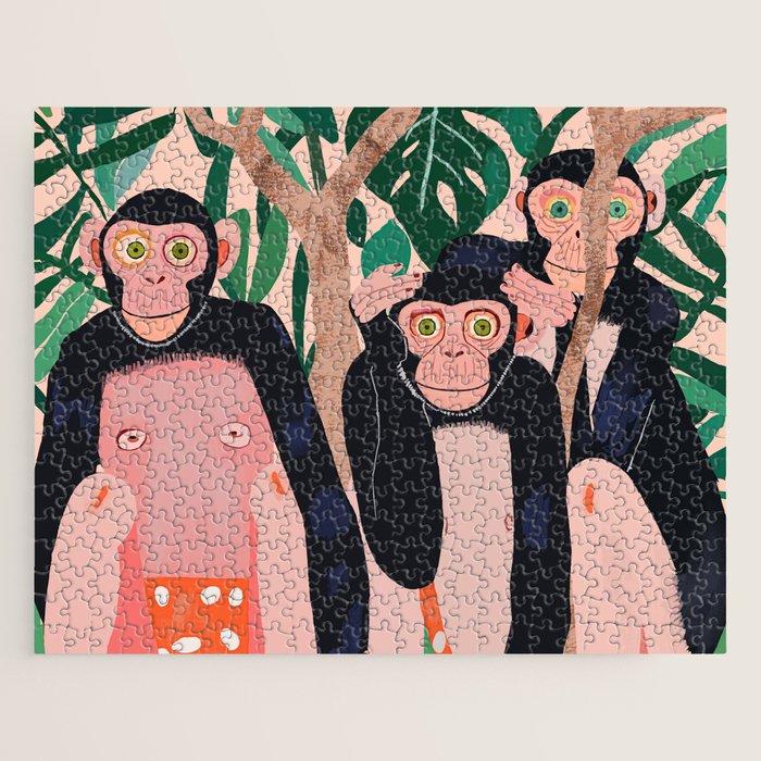 Jungle Trio Jigsaw Puzzle Gallery Image 1