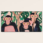 Jungle Trio Desk Mat Gallery Image 3