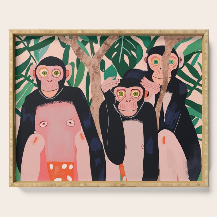 Jungle Trio Serving Tray Gallery Image 1