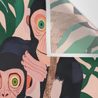 Jungle Trio Wall Tapestry Gallery Image 3