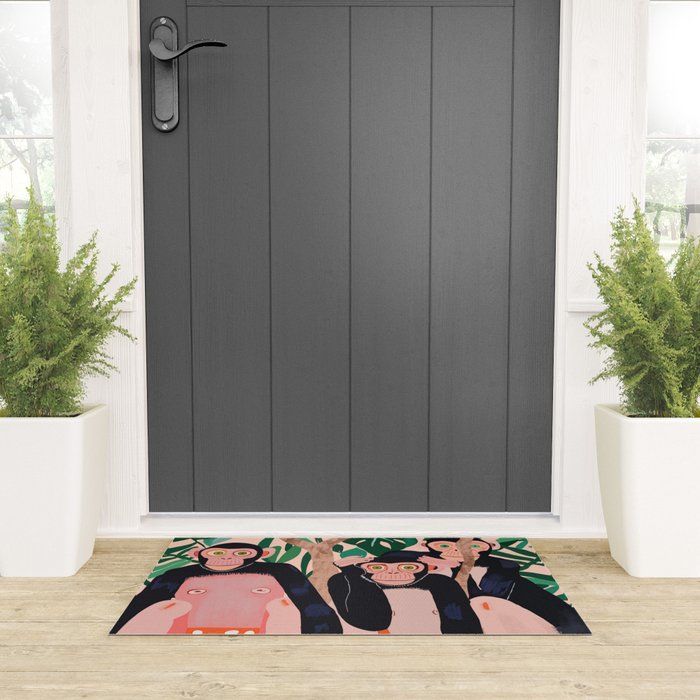 Jungle Trio Welcome Mat Gallery Image 3