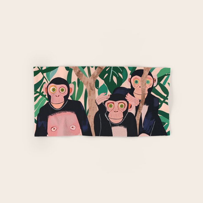 Jungle Trio Bath Towel Gallery Image 1
