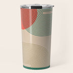 geometric abstract 153 Travel Mug Gallery Image 1
