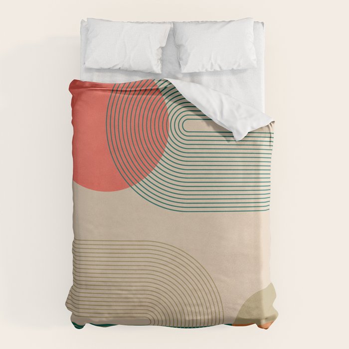 geometric abstract 153 Duvet Cover Gallery Image 6