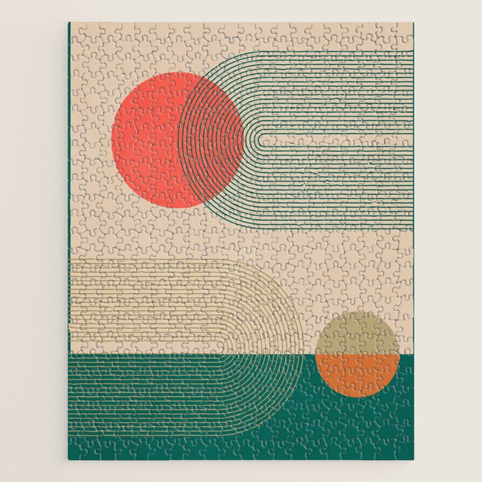 geometric abstract 153 Jigsaw Puzzle Gallery Image 1