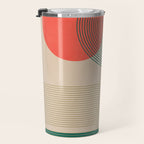 geometric abstract 153 Travel Mug Gallery Image 3